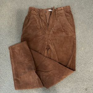 Size 26 SO dark corduroy pants with belt